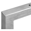 Kép 4/6 - SAPHO Tartókonzol, 49x15cm, inox (30384)