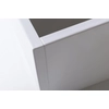 Kép 4/7 - SAPHO POLYSAN PLAIN 100, előlap, 100x59cm, fehér (72723)