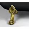 Kép 4/7 - SAPHO POLYSAN CHARLESTON szabadonálló kád, 188x80x71cm, bronz lábak, fekete/fehér (72960)