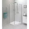 Kép 2/2 - SAPHO POLYSAN FLEXIA öntöttmárvány íves zuhanytálca, méretre vágható, 80x80x3cm, R550 (91171)