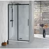 Kép 1/5 - SAPHO POLYSAN ALTIS LINE zuhanyajtó, 1300mm, matt fekete, transzparent üveg (AL4012B)