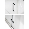 Kép 4/4 - SAPHO POLYSAN VITRA LINE szögletes zuhanykabin, jobbos, 900x900mm, transzparent üveg (BN5115R)
