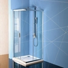 Kép 3/7 - SAPHO POLYSAN EASY LINE szögletes zuhanykabin, 800x800mm, transzparent üveg (EL5215)