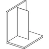 Kép 6/6 - SAPHO Walk-In POLYSAN MODULAR Fix zuhanyfal, 1200mm (MS1-120)