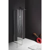 Kép 1/7 - SAPHO Walk-In POLYSAN MODULAR nyíló zuhanyfal, L típusú, ajtós változat, 2/2-es modul, 600mm (MS3B-60)