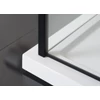 Kép 6/7 - SAPHO POLYSAN ZOOM LINE BLACK szögletes zuhanykabin, 900x900 mm, transzparent, fekete (ZL5415B)