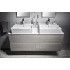 Kép 2/5 - SAPHO ODETTA Rockstone pult, 1350x12x440mm, Glacier white (DTR135-0101)