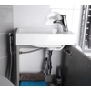 Kép 3/6 - SAPHO LATUS IV mosdótartó szekrény, balos/jobbos, 49,5x50x24,5cm, ezüst tölgy (LT410-1111)