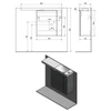 Kép 6/6 - SAPHO LATUS VI mosdótartó szekrény, jobbos, 50x50x22cm, ezüst tölgy (LT610-1111)