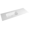 Kép 1/5 - SAPHO TREOS Rockstone beépíthető mosdó 966x513mm, matt fehér (TS097-0101)