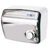 Kép 1/2 - SAPHO elektromos kézszárító nyomógombbal, vandál-biztos, 1500W, 280x240x181mm, inox (01250.B)