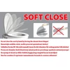 Kép 5/5 - Sapho BRUCKNER DARIO WC-ülőke, Slim, Soft Close, duroplast (301.403.4)