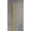 Kép 3/4 - Sapho VARIO GOLD MATT Fix zuhanyfal, fali profillal, merőleges merevítő nélkül, transzparent üveg, 800mm (GX1280-01)