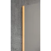 Kép 4/4 - Sapho VARIO GOLD Fix zuhanyfal, fali profillal, merőleges merevítő nélkül, transzparent üveg, 900mm (GX1290GX1016)