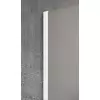 Kép 3/4 - Sapho VARIO WHITE Fix zuhanyfal, fali profillal, merőleges merevítő nélkül, nordic üveg, 700mm (GX1570-07)