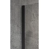 Kép 5/6 - Sapho VARIO BLACK Fix zuhanyfal, fali profillal, merőleges merevítő nélkül, nordic üveg, 800mm (GX1580-06)