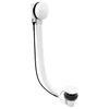 Kép 1/4 - SAPHO POLYSAN kád le- és túlfolyó, bovdenes, 800mm, átm.:72mm, fehér (71852.10)