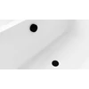 Kép 3/4 - SAPHO POLYSAN kád le- és túlfolyó, bovdenes, 800mm, átm.:72mm, matt fekete (71852.21)