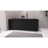 Kép 3/4 - SAPHO POLYSAN PLAIN 150, előlap, balos, 150x59cm, matt fekete (72597.21)