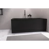 Kép 3/4 - SAPHO POLYSAN PLAIN 160, előlap, jobb, 160x59cm, matt fekete (72768.21)