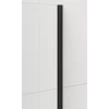 Kép 2/4 - SAPHO ESCA BLACK MATT Walk-in zuhanyfal, falra szerelhető, transzparent üveg, 1500mm (ES1015-02)