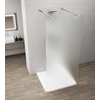 Kép 1/4 - SAPHO ESCA CHROME Walk-in zuhanyfal, szabadonálló, matt üveg, 1100mm (ES1111-05)