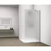 Kép 1/4 - SAPHO ESCA CHROME Walk-in zuhanyfal, falra szerelhető, matt üveg, 1400mm (ES1114-01)