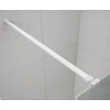 Kép 2/4 - SAPHO ESCA WHITE MATT Walk-in zuhanyfal, szabadonálló, flutes üveg, 1000mm (ES1310-07)