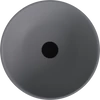 Kép 2/4 - SAPHO BANERA ROUND öntöttmárvány mosdó, átm:39cm, matt szürke (14337.31)