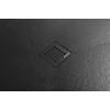 Kép 4/5 - SAPHO POLYSAN TRENECA vágható öntöttmárvány zuhanytálca, 120x90cm, matt fekete (84307.21)
