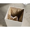 Kép 4/5 - SAPHO LUXURY szemetes, 30x61,8x30cm, fekete (103614)