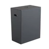 Kép 1/6 - SAPHO LUXURY szemetes, 49,5x61,8x29cm, fekete (103714)