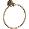 Kép 1/3 - SAPHO DIAMOND törölközőtartó, kör, bronz (1318-06)