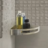 Kép 2/3 - SAPHO SMART sarokpolc, 210x45x210mm, matt inox (247938)