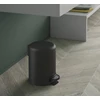 Kép 2/6 - SAPHO POTTY szemetes, Soft Close, 5l, matt fekete (330914)