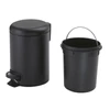 Kép 4/6 - SAPHO POTTY szemetes, Soft Close, 5l, matt fekete (330914)