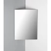 Kép 2/4 - SAPHO AQUALINE ZOJA sarok tükrösszekrény, 37x72x37cm, fehér (50352)