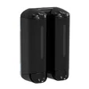 Kép 1/2 - SAPHO MARPLAST SHOWER MEDIUM fali dupla szappanadagoló, 2x250ml, fekete (A94803)
