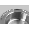 Kép 3/5 - SAPHO AQUALINE beépíthető mosogatótálca, 51x18cm, inox  (AQ051B)