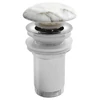 Kép 1/3 - SAPHO klik-klak mosdólefolyó túlfolyó nélkül, 5/4“, 10-50mm, bianco carrara  (AR900BC)