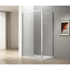 Kép 2/5 - SAPHO UGGA tolóajtó oldalfallal, 1000x900mm, transzparent üveg (ATS100-02)