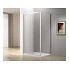 Kép 2/5 - SAPHO UGGA tolóajtó oldalfallal, 1100x800mm, transzparent üveg (ATS110-01)