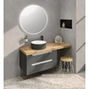 Kép 2/3 - SAPHO AVICE pult, 120,7x48,8cm, roveri tölgy (AV045)