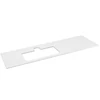 Kép 1/2 - SAPHO BRAHEA Rockstone pult, balos, 146,6x51,5cm, matt fehér (BT147-0101-L)