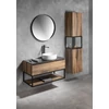Kép 4/5 - SAPHO SKARA Rockstone pult, 91,2x12x46cm, black attica (CG026-0598)