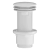 Kép 1/2 - SAPHO klik-klak mosdólefolyó, nem zárható, 5/4“, 10-80mm, ABS/fehér  (CV1232W)