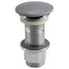 Kép 3/5 - SAPHO klik-klak mosdólefolyó túlfolyó nélkül, 5/4“, szürke  (FG917)