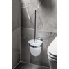 Kép 2/3 - SAPHO BEMETA TASI WC kefetartó, fehér kefével, 110x370x145mm, króm (154113012) (IS008)