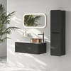 Kép 2/3 - SAPHO KERALA Rockstone pult, 82x1,2x48,5cm, matt fehér (KR080-0101)