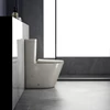 Kép 4/6 - SAPHO PACO RIMLESS monoblokkos WC, alsó/hátsó kifolyású, ülőke nélkül, duálgombos öblítőmechanikával, 38x61cm, elefántcsont (PC1012WRBE)
